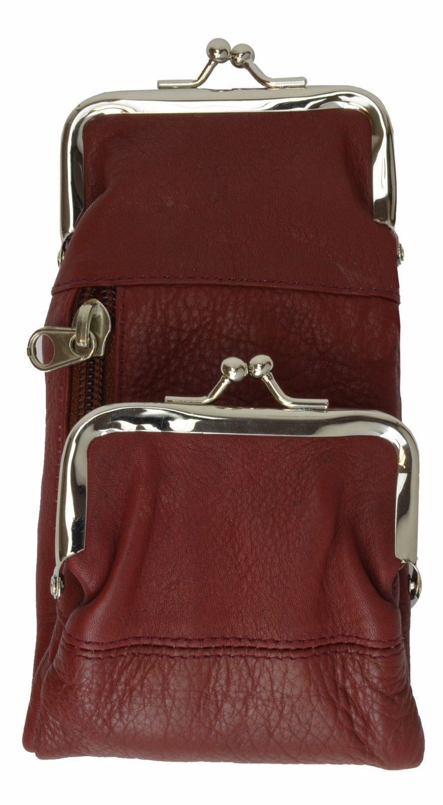 Genuine Leather Cigarette Pack Holder Pouch Smoke Carrying Case Coin Purse Wallet