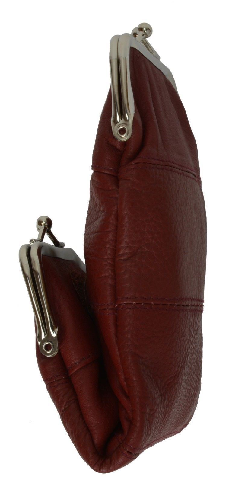 Genuine Leather Cigarette Pack Holder Pouch Smoke Carrying Case Coin Purse Wallet