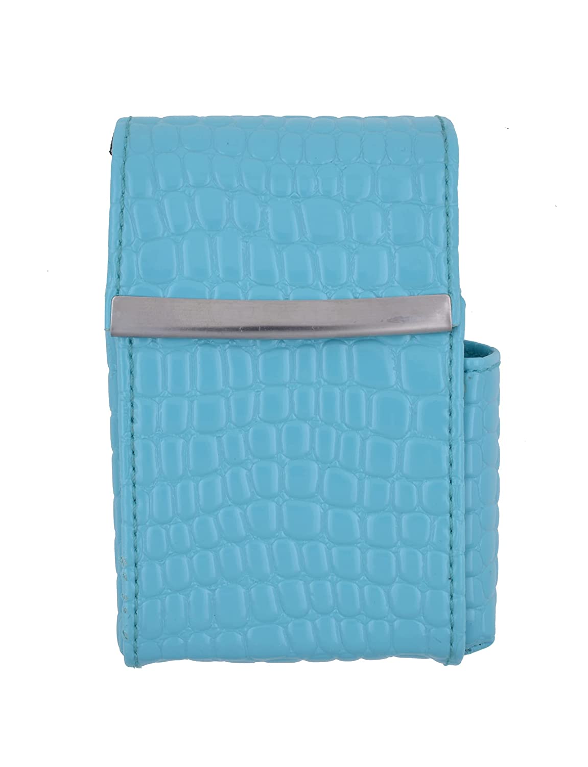 Genuine Leather Cigarette Hard Case Small Lighter Holder New