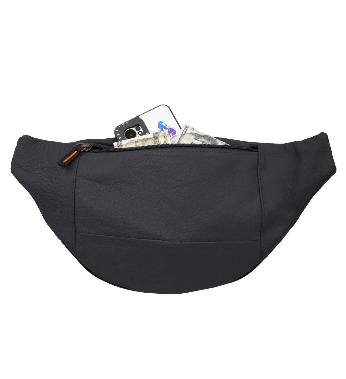 Genuine Leather Waist Fanny Pack Belt Bag Pouch Travel Hip Purse Many Colors