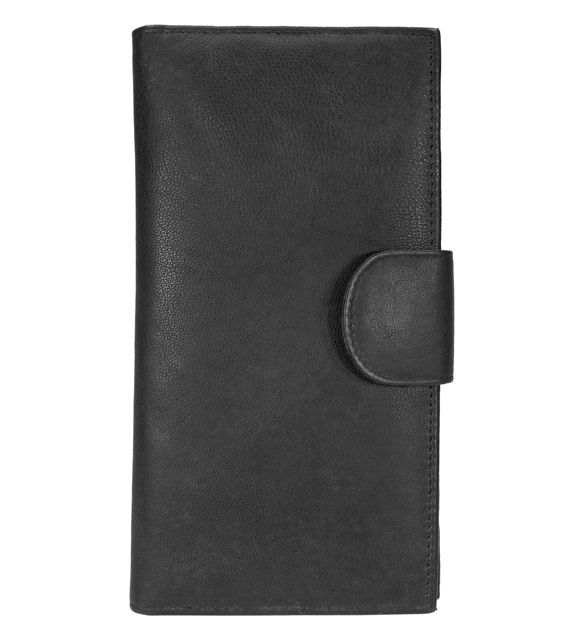 RFID Blocking Leather 2 Zip Wallet for Women Credit Card Holder Accordion Organizer Wallet