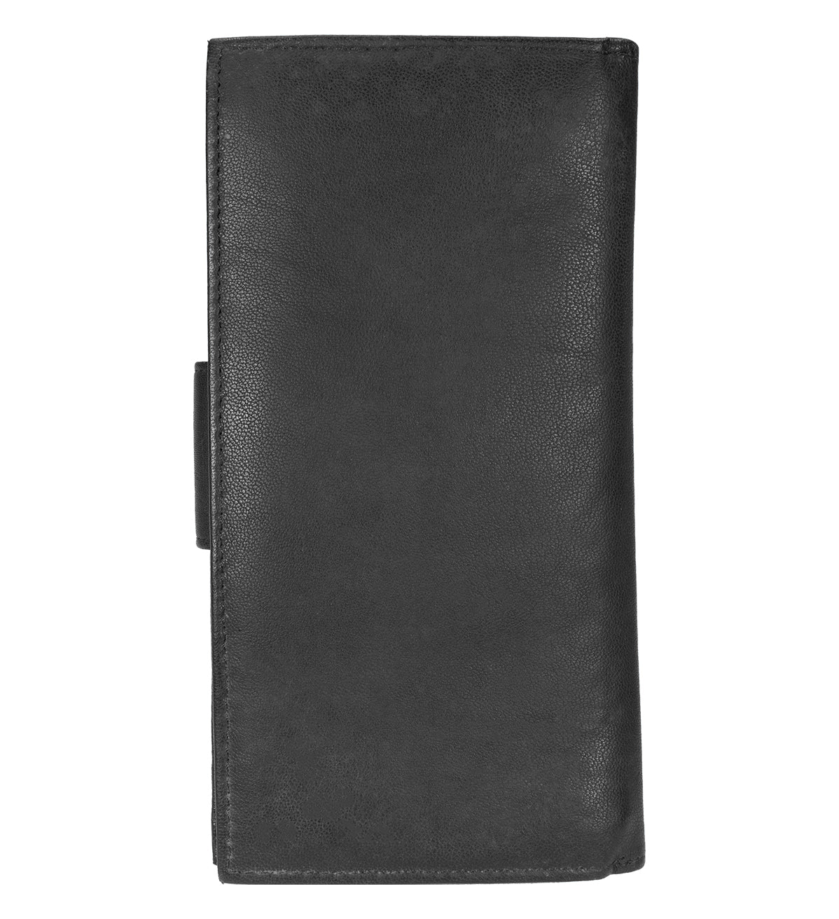 RFID Blocking Leather 2 Zip Wallet for Women Credit Card Holder Accordion Organizer Wallet