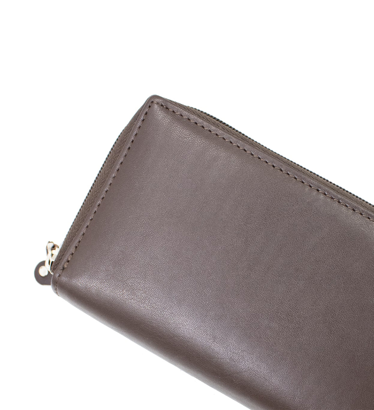RFID Blocking Leather 2 Zip Wallet Women Credit Card Holder Accordion Organizer Wallet