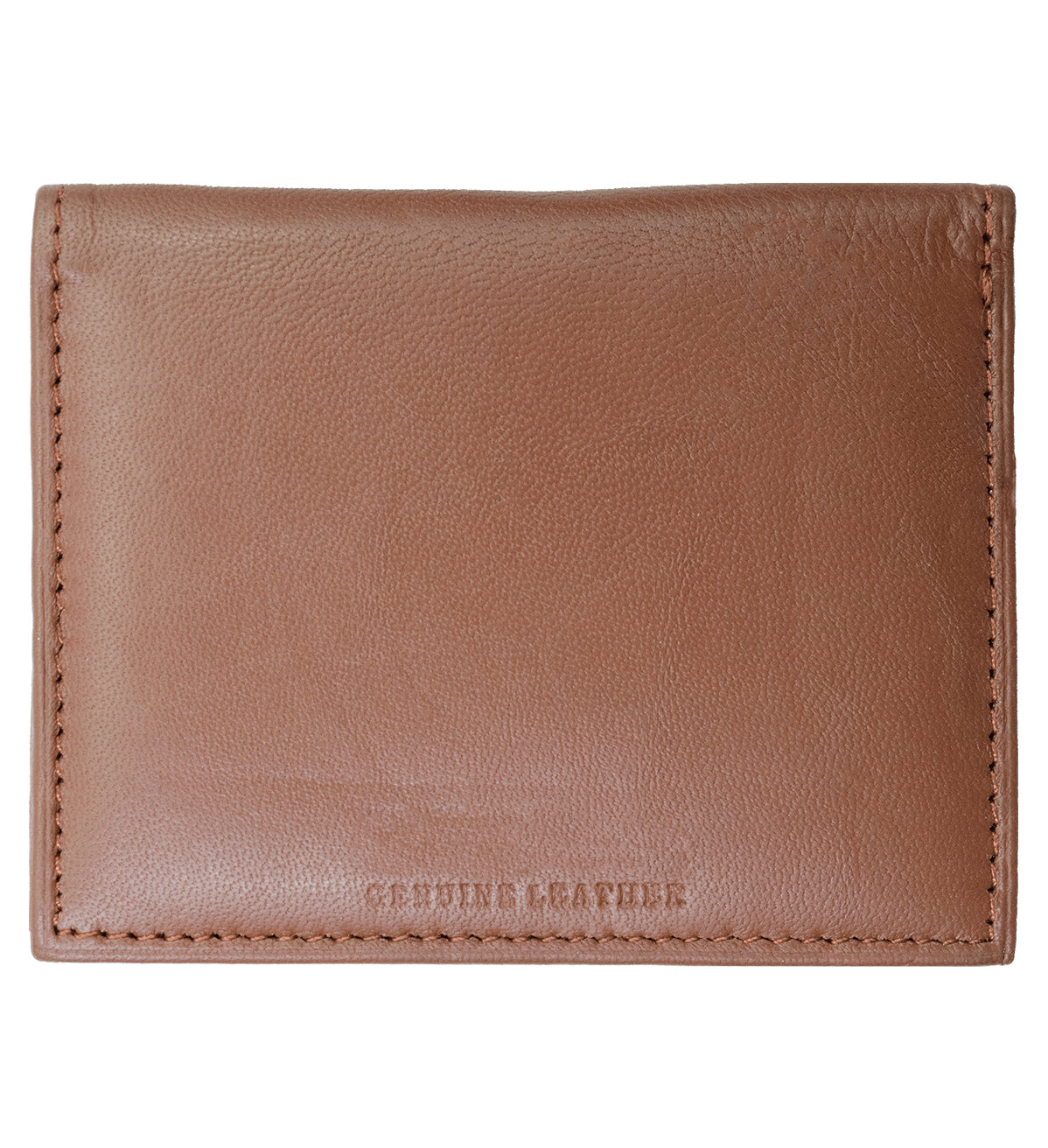 RFID Blocking Men's Genuine Leather 3 License Card Bifold Card Holder Wallet