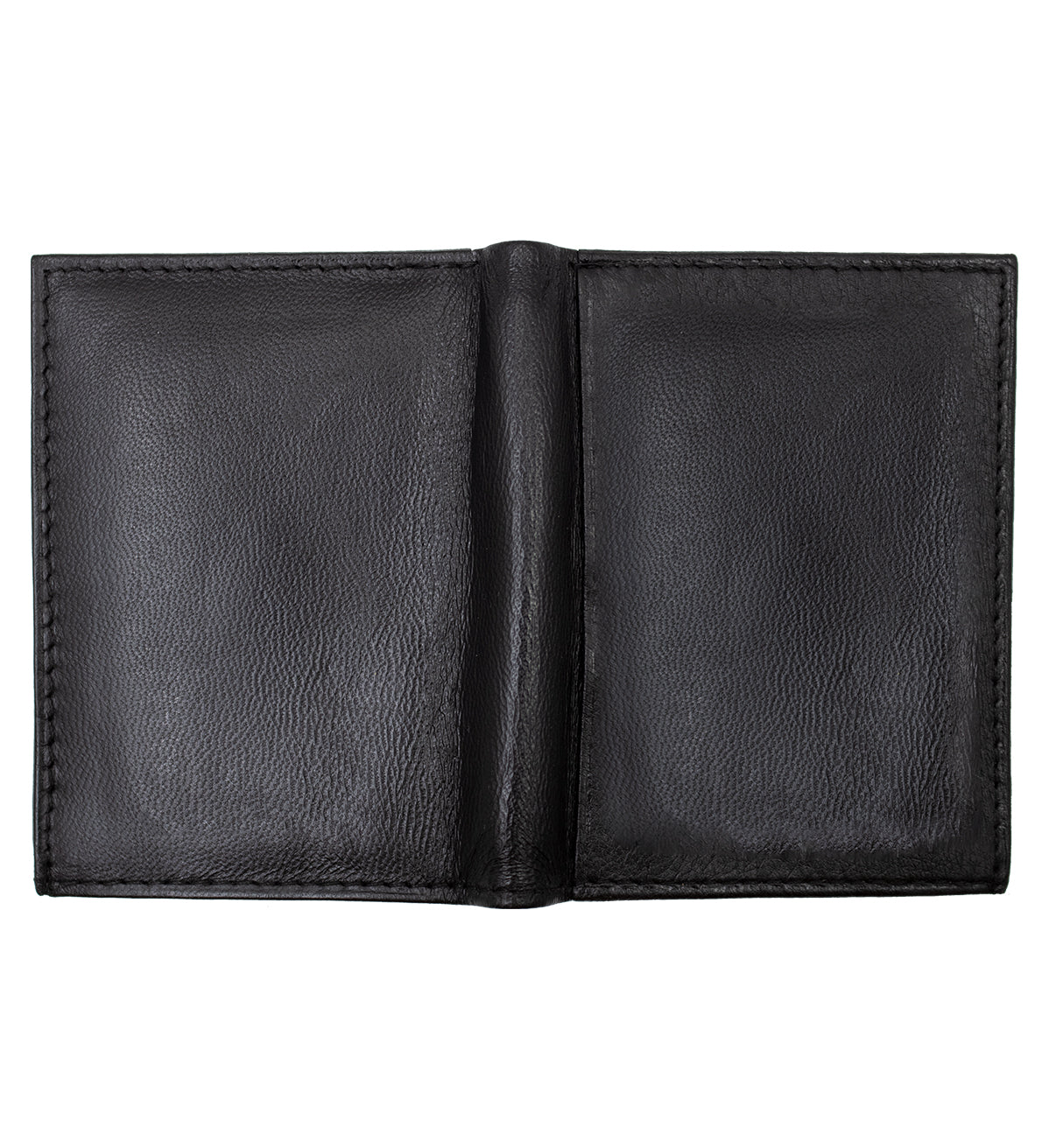 RFID Blocking Men's Genuine Leather ID Card Bifold Billfold Holder Small Thin Wallet
