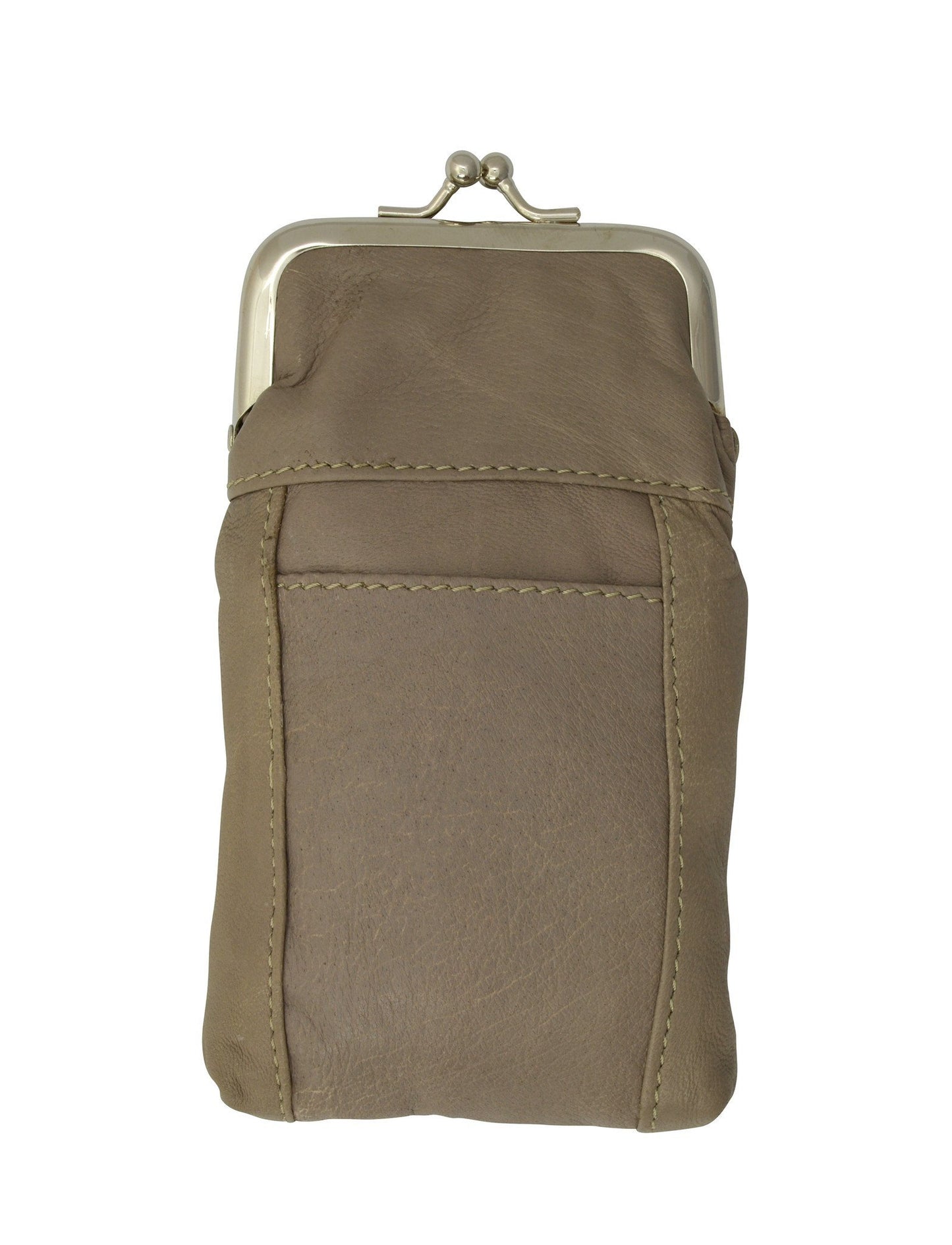Genuine Leather Cigarette Lighter Hard Case Holder Utility Pocket