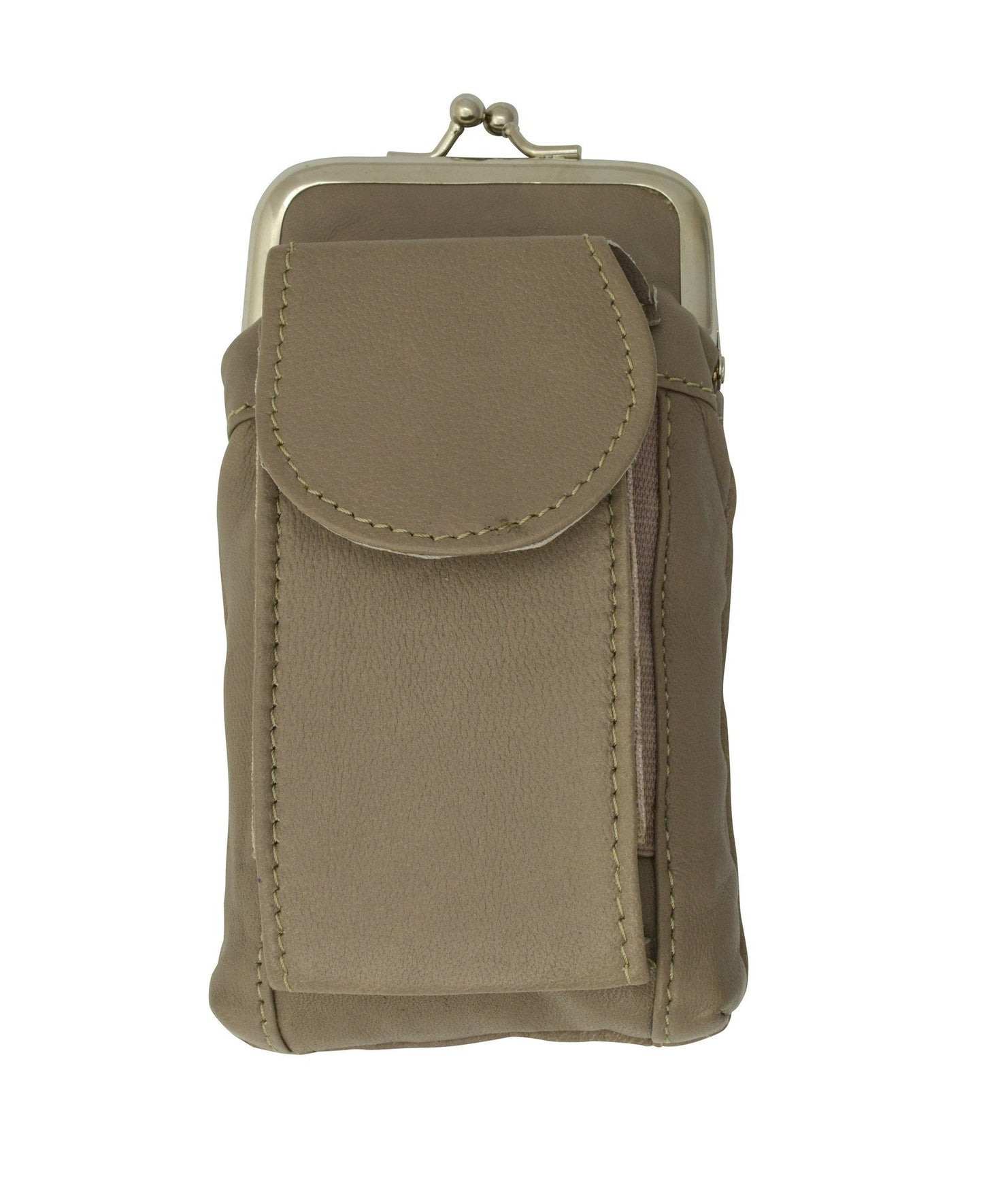 Genuine Leather Cigarette Lighter Hard Case Holder Utility Pocket