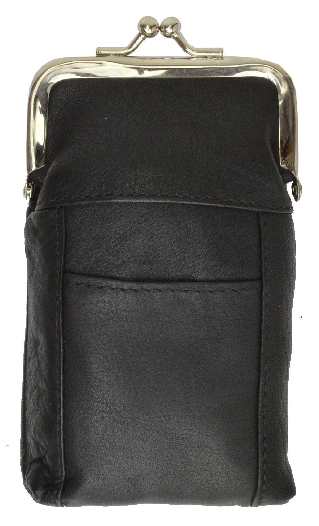 Genuine Leather Cigarette Lighter Hard Case Holder Utility Pocket