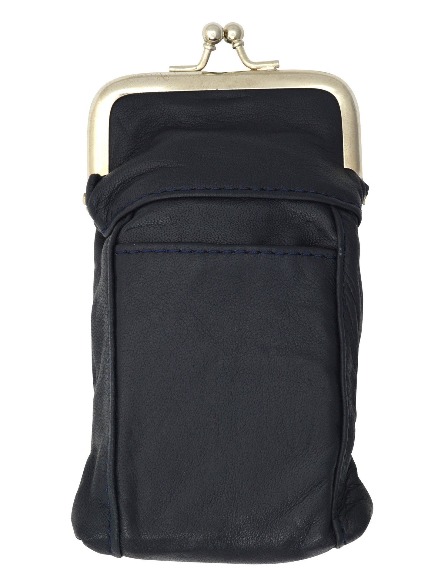 Genuine Leather Cigarette Lighter Hard Case Holder Utility Pocket
