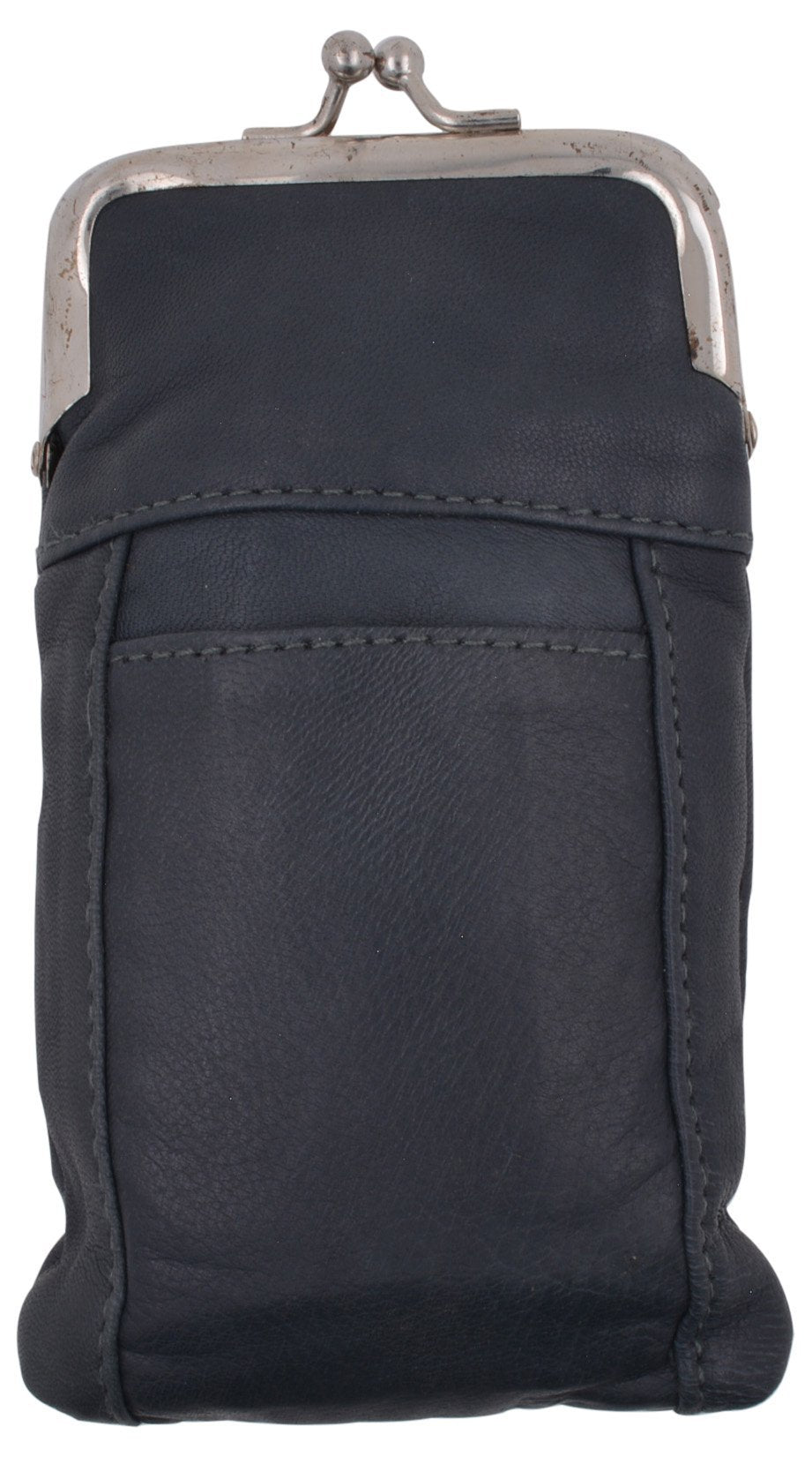 Genuine Leather Cigarette Lighter Hard Case Holder Utility Pocket