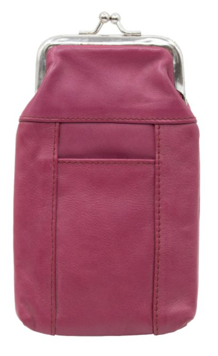 Genuine Leather Cigarette Soft Case Small Lighter Tobacco Holder for Men Women