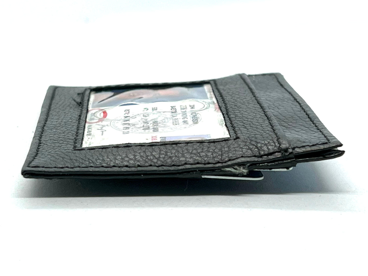 Genuine Leather Slim Wallet Credit Card Case Sleeve Minimalist Front Pocket ID Holder