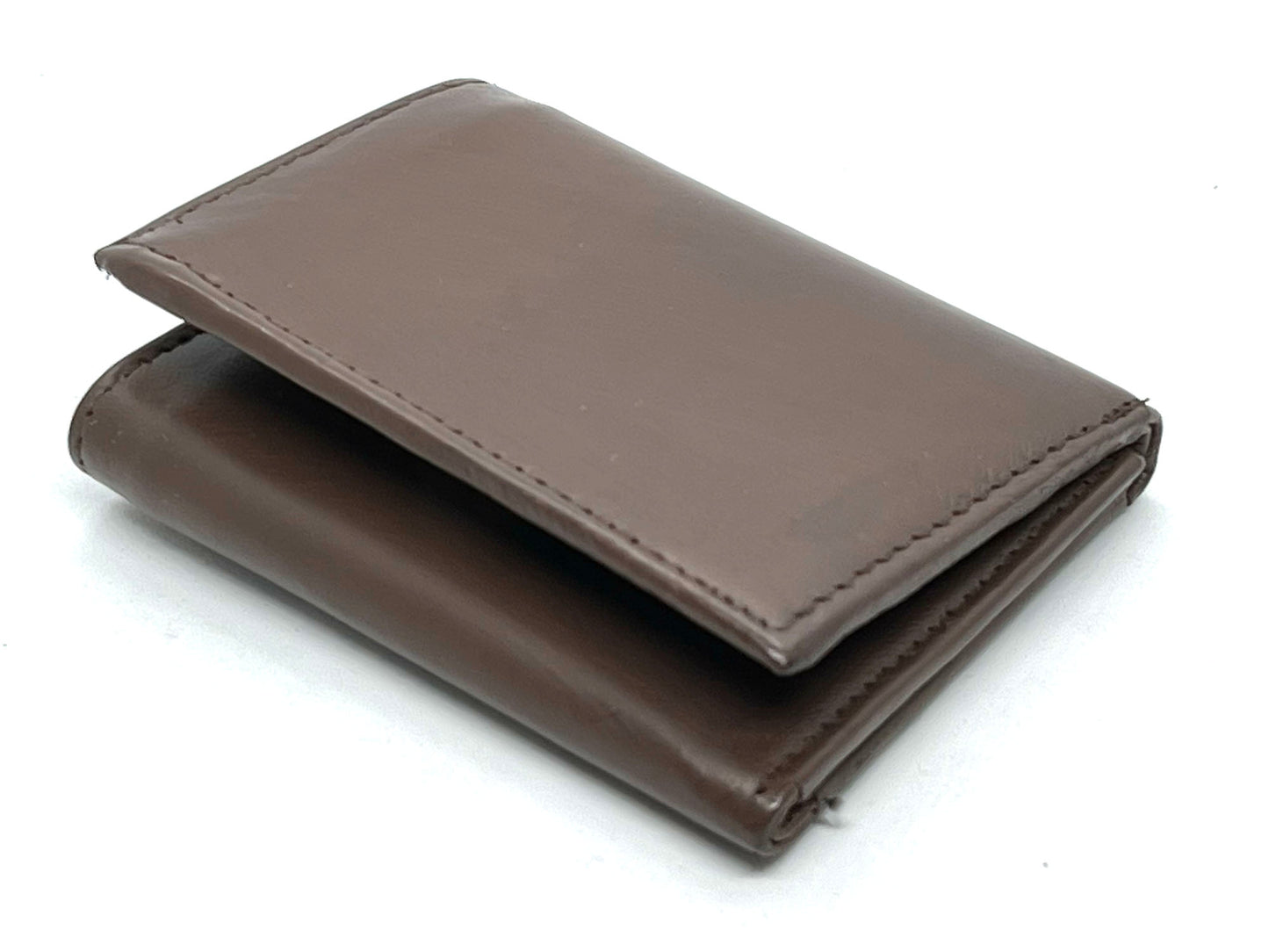 Hunter Brown RFID Blocking Men's Trifold Wallet Multi ID Card Holder