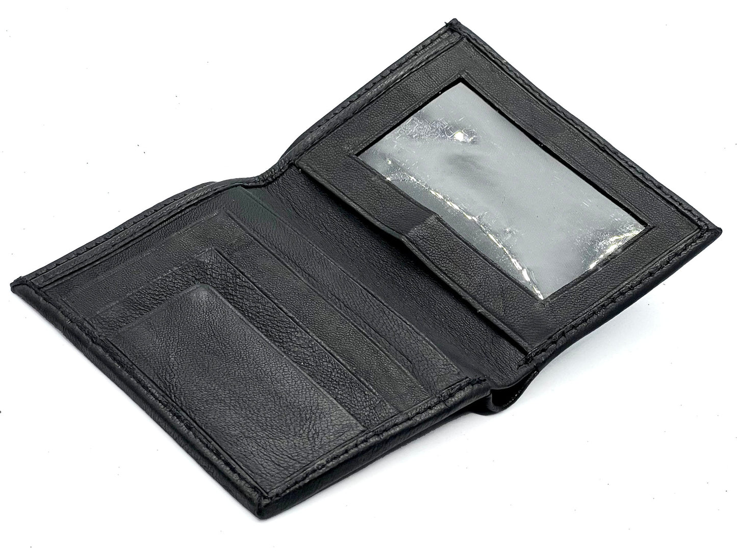 RFID Blocking Genuine Leather Men's Bifold Wallet Credit Card Billfold Holder