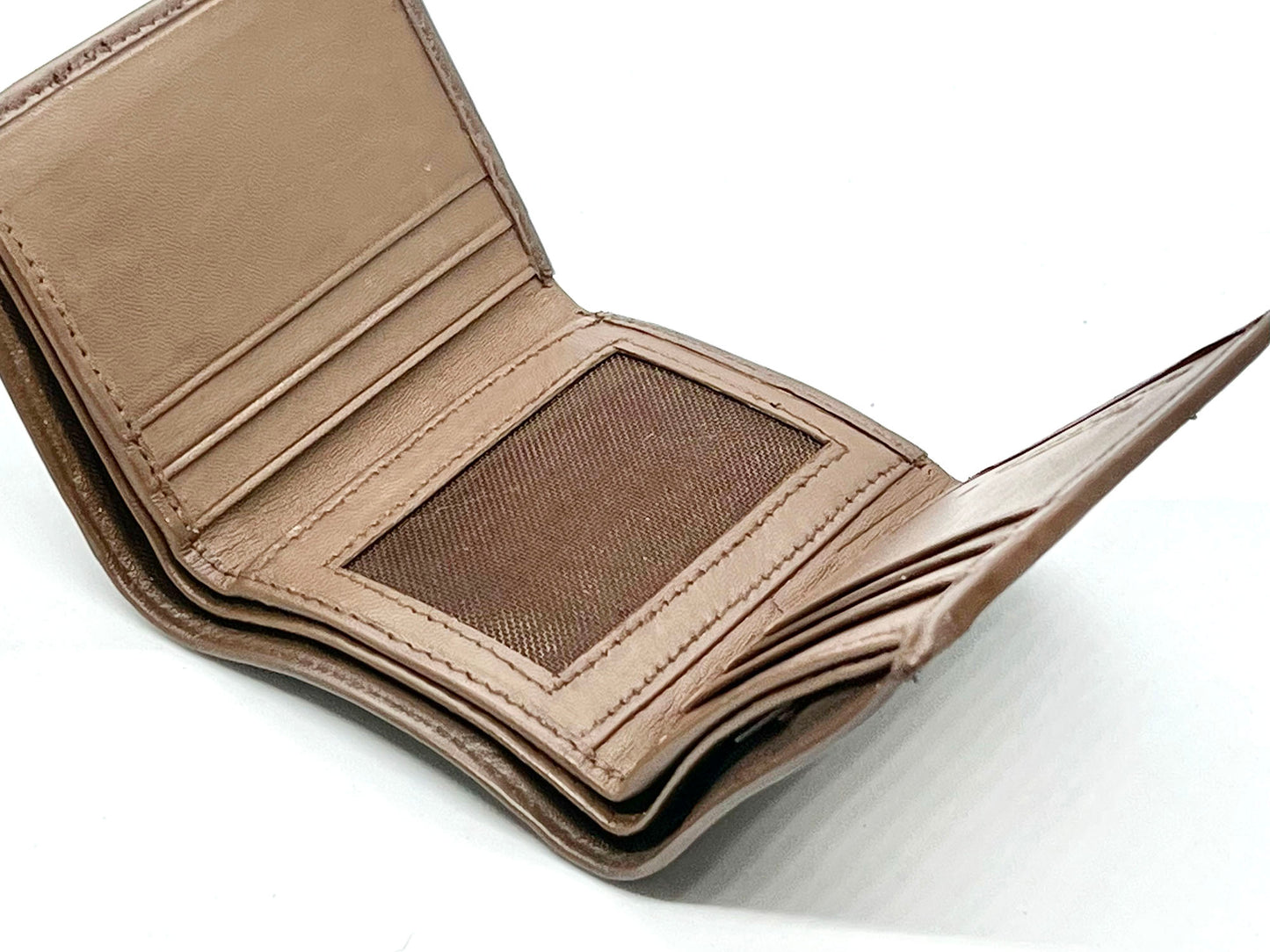 Hunter Brown RFID Blocking Men's Trifold Wallet Multi ID Card Holder
