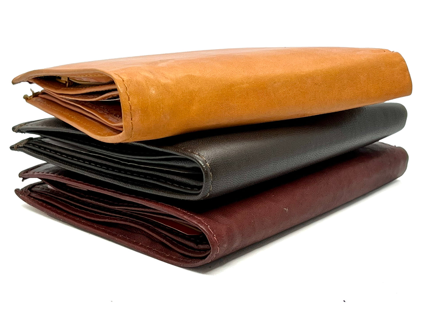 RFID Blocking Genuine Leather Men's European Hipster Bifold Wallet 10 Card 2 ID