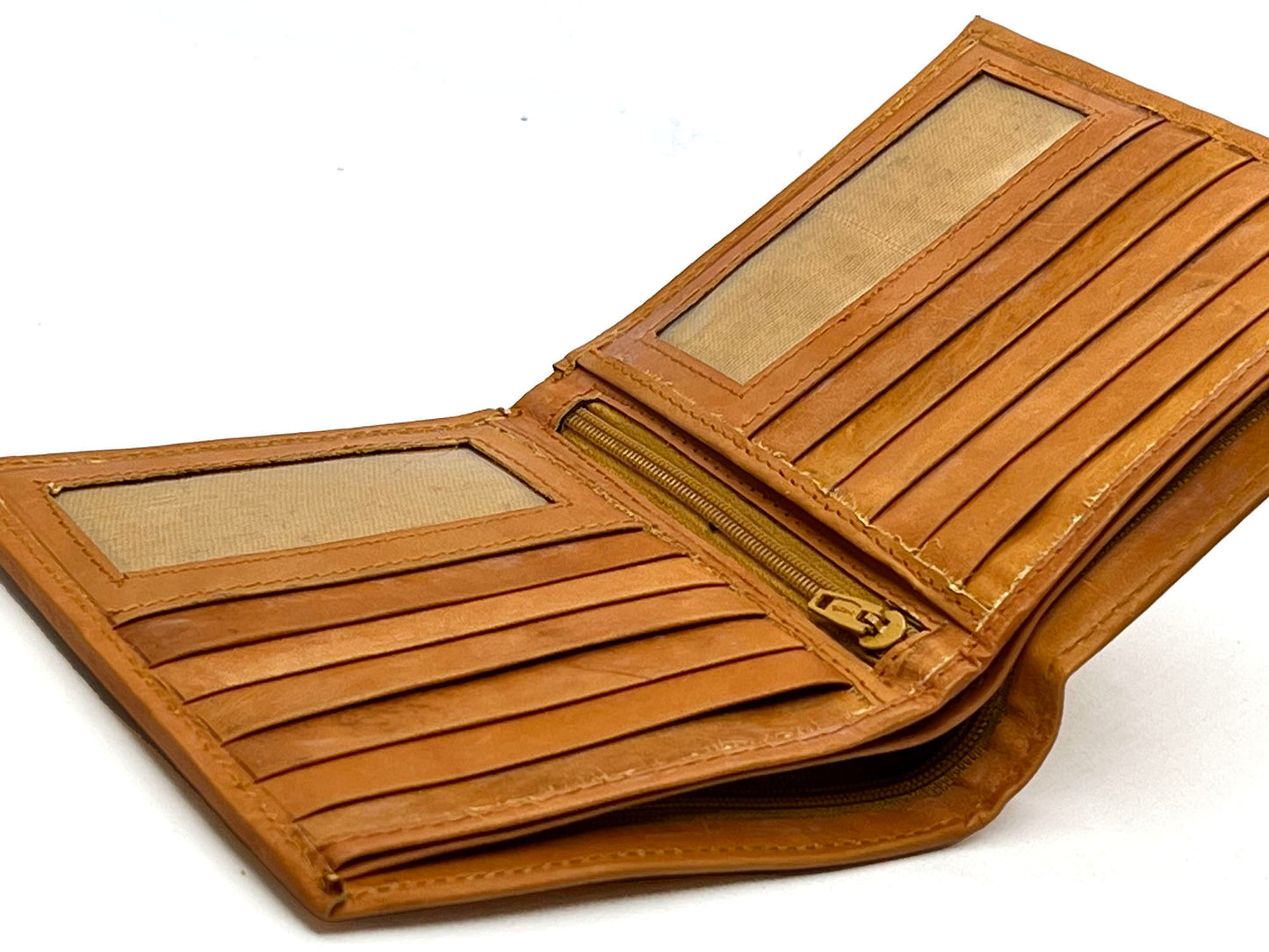 RFID Blocking Genuine Leather Men's European Hipster Bifold Wallet 10 Card 2 ID