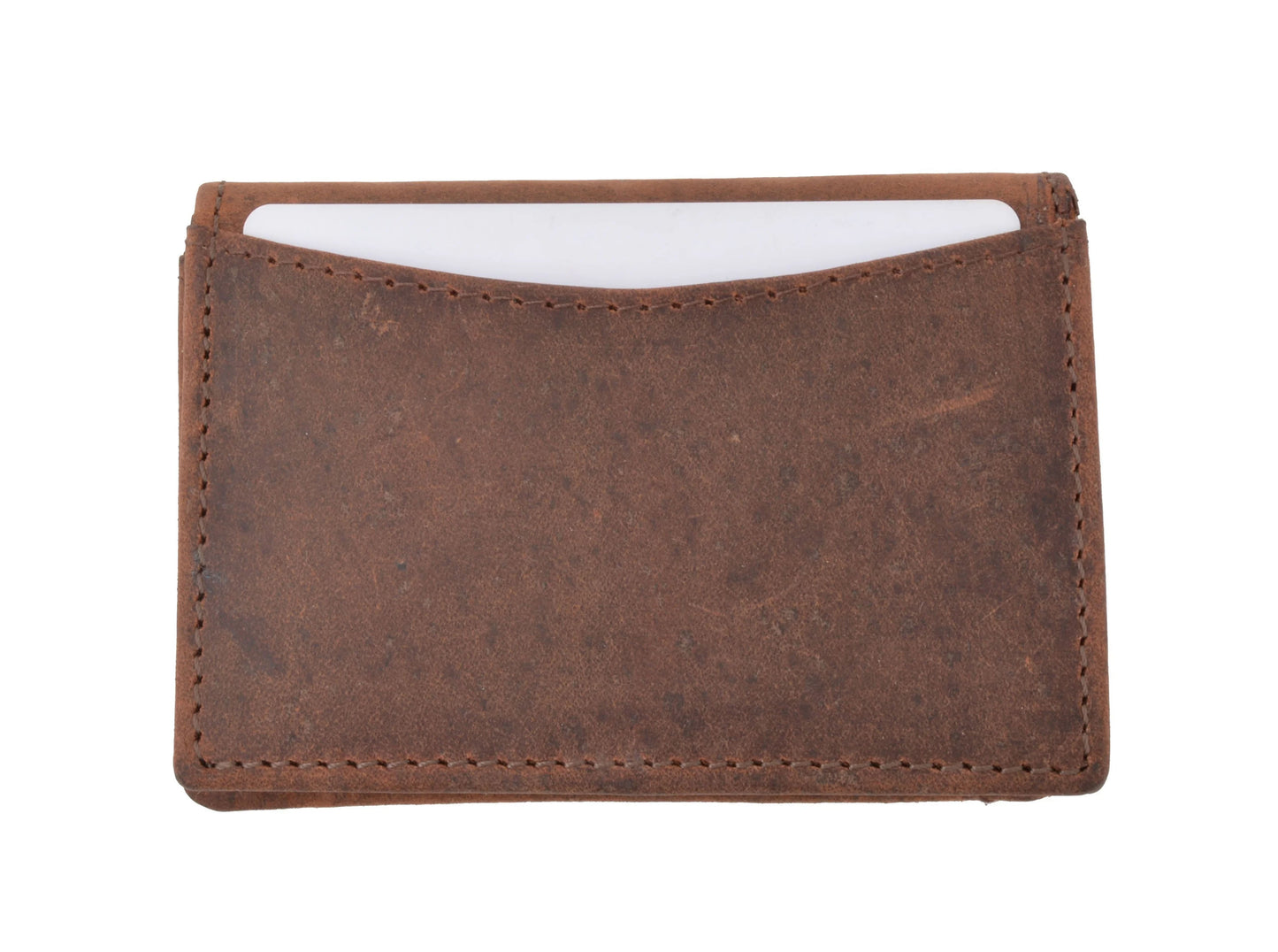 RFID Blocking Genuine Leather Men's Bifold Wallet Credit Card Holder High Capacity Case