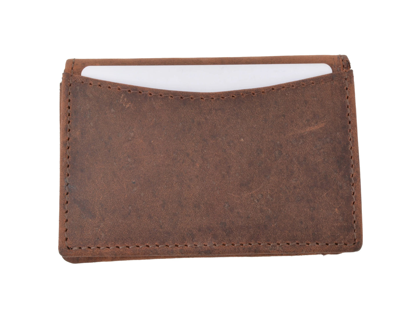 RFID Blocking Genuine Leather Men's Bifold Wallet Credit Card Holder High Capacity Case