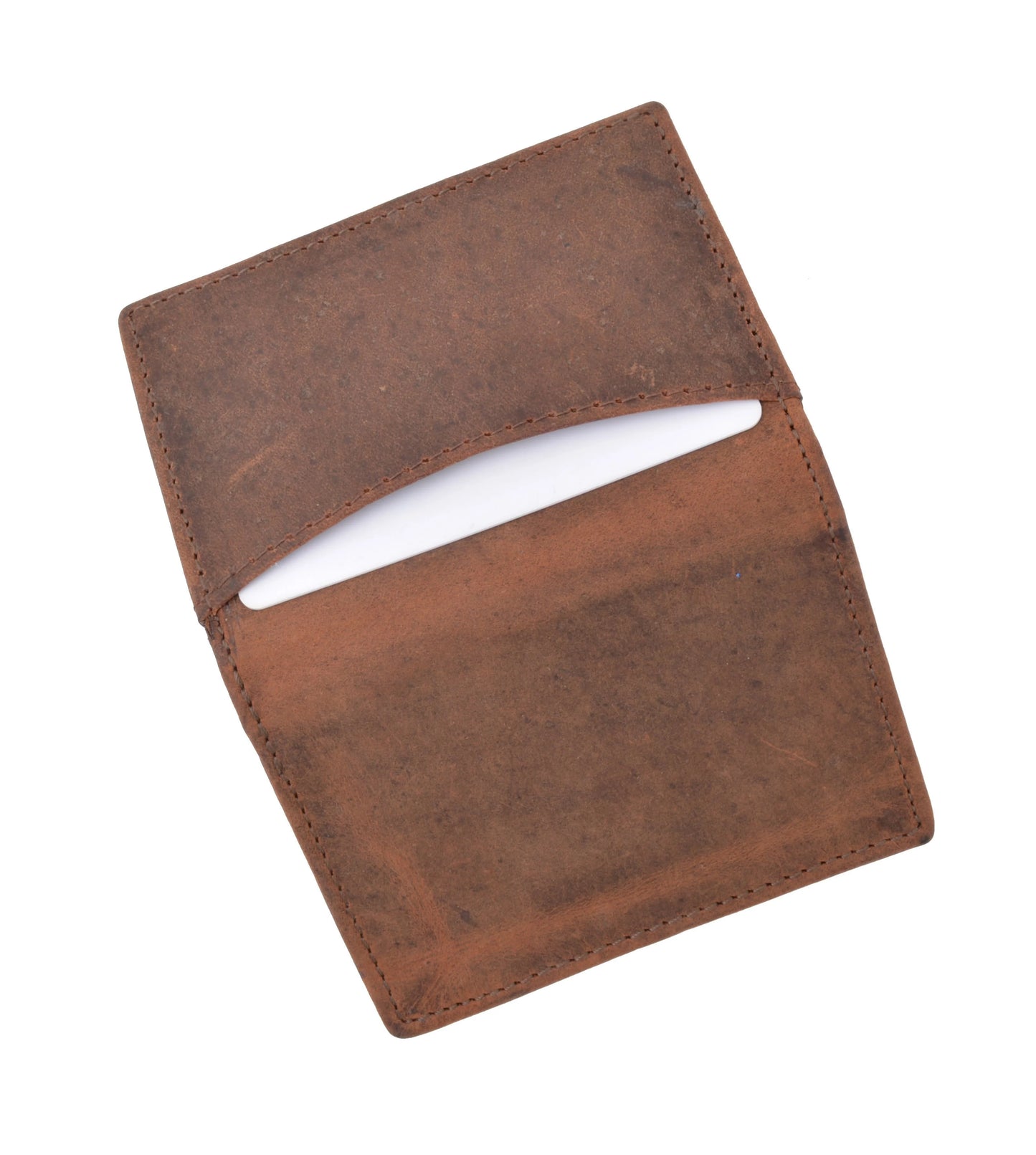RFID Blocking Genuine Leather Men's Bifold Wallet Credit Card Holder High Capacity Case
