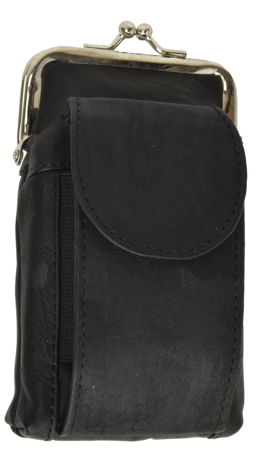 Genuine Leather Cigarette Lighter Hard Case Holder Utility Pocket