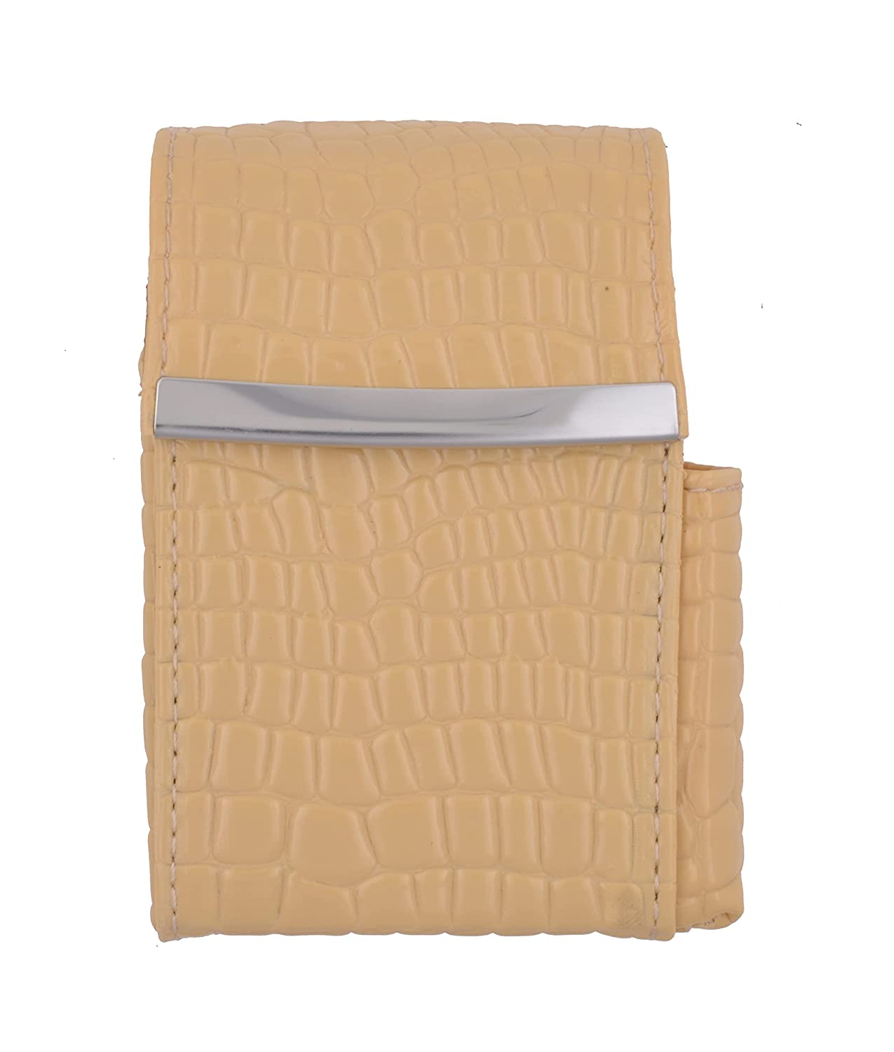 Genuine Leather Cigarette Hard Case Small Lighter Holder New