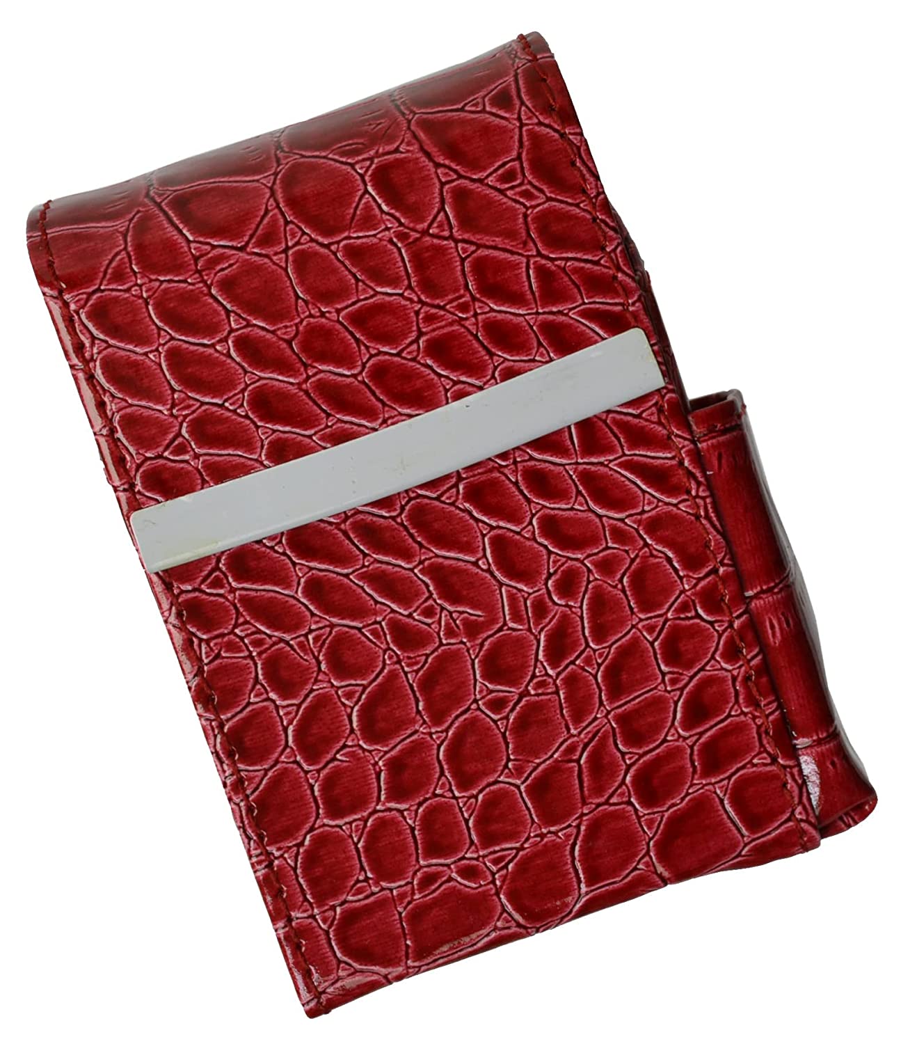 Genuine Leather Cigarette Hard Case Small Lighter Holder New