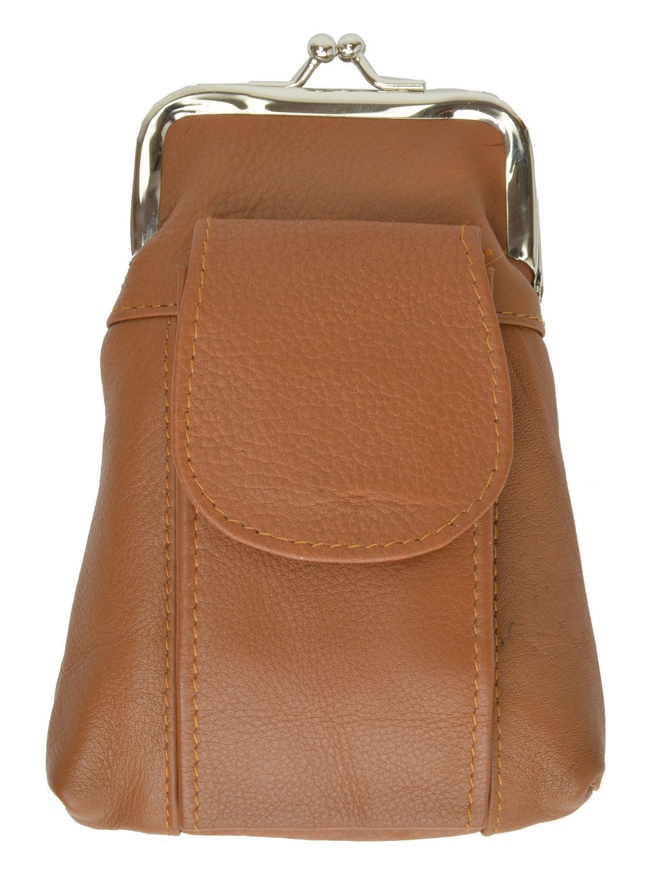 Genuine Leather Cigarette Lighter Hard Case Holder Utility Pocket