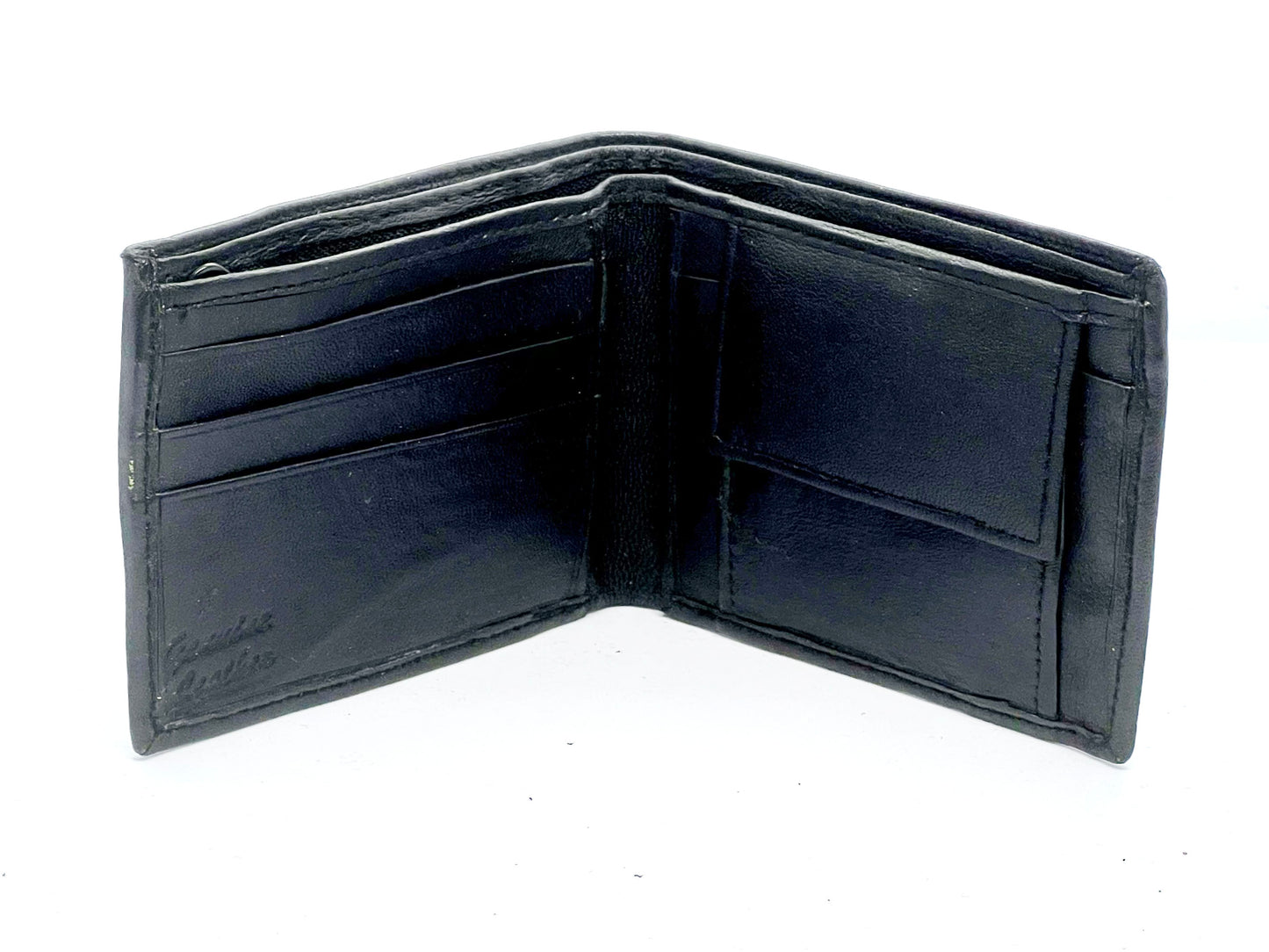 Genuine Leather Men's Bifold Wallet Credit Card Holder Coin Purse Change Pocket