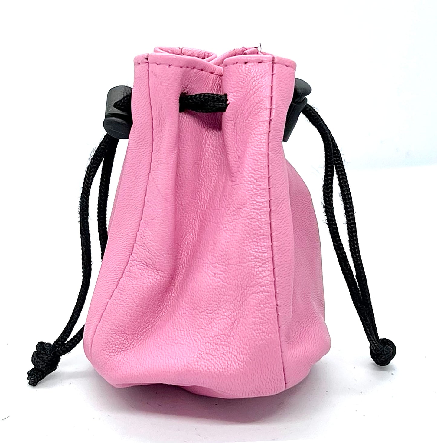 Genuine Leather Coin Purse Soft Pouch Drawstring Trap Closed Mini Bag