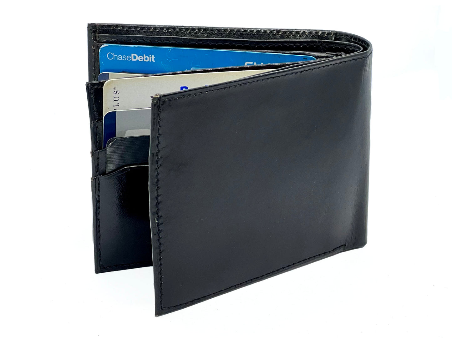 Genuine Leather Men's Bifold Wallet Credit Card Holder Premium Quality