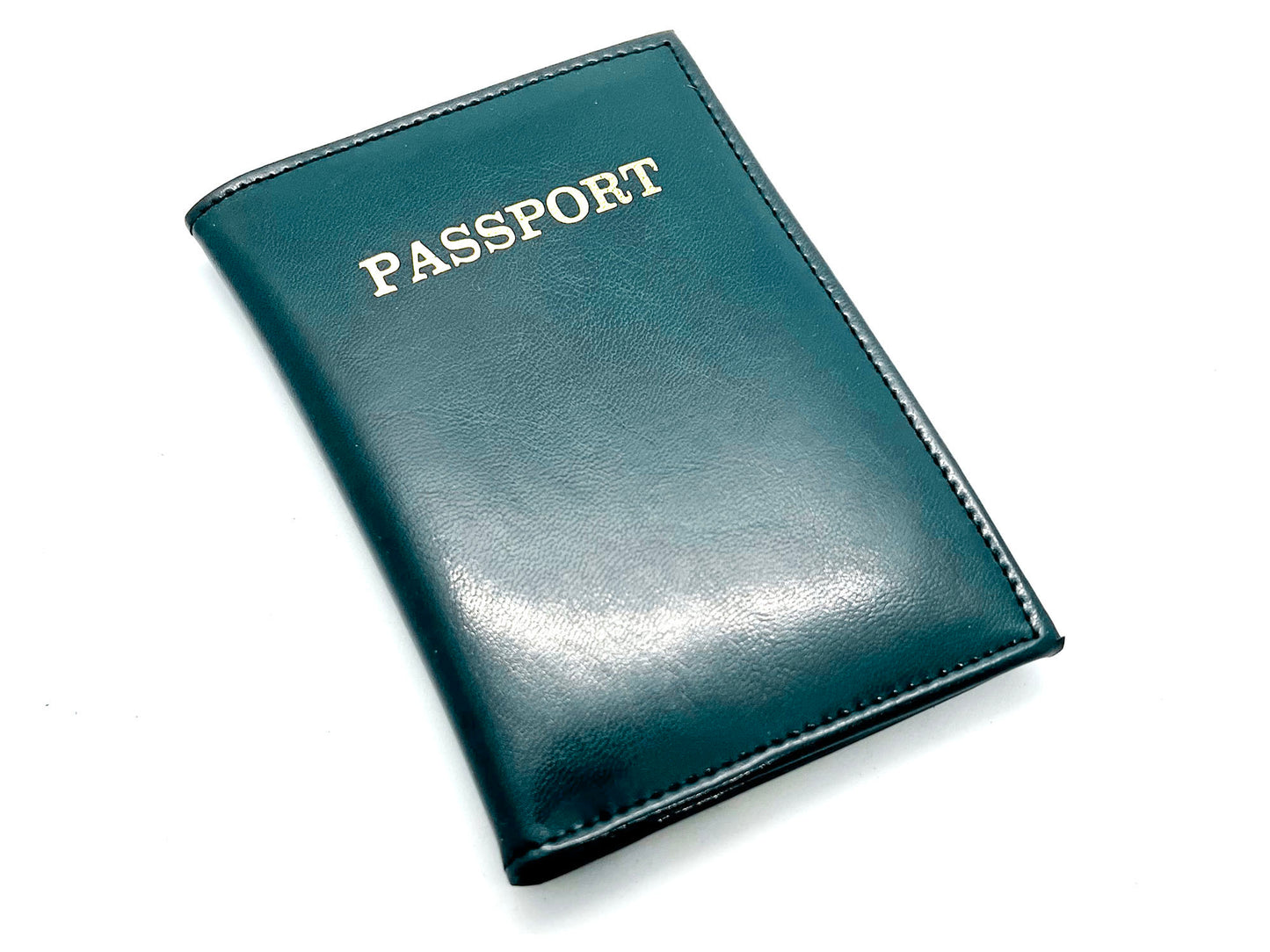 RFID Blocking Leather Passport Cover Credit Card ID Travel Wallet