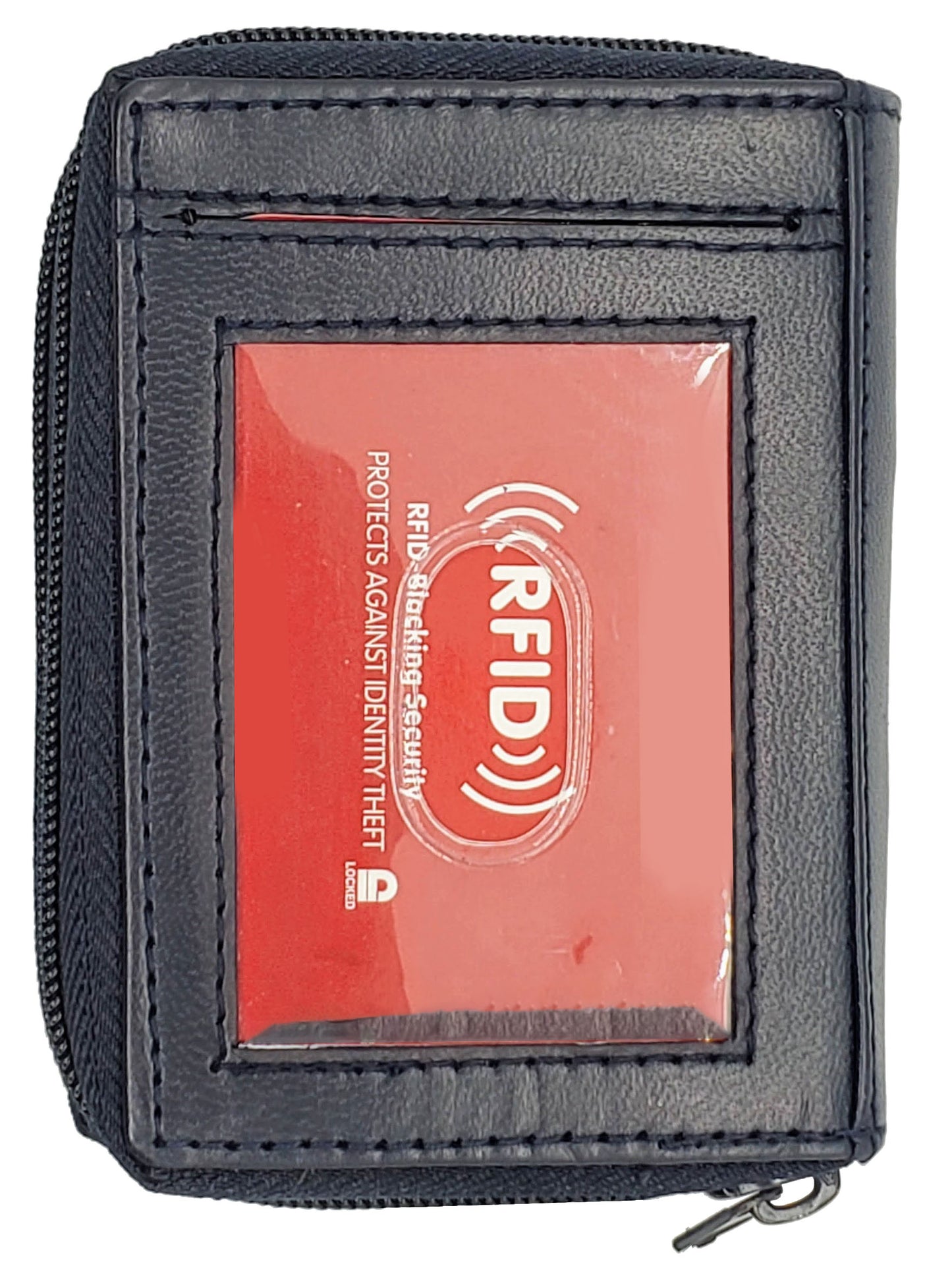 Genuine Leather Women's Large Change Purse Clasps Open Coin Card Holder-Many Colors