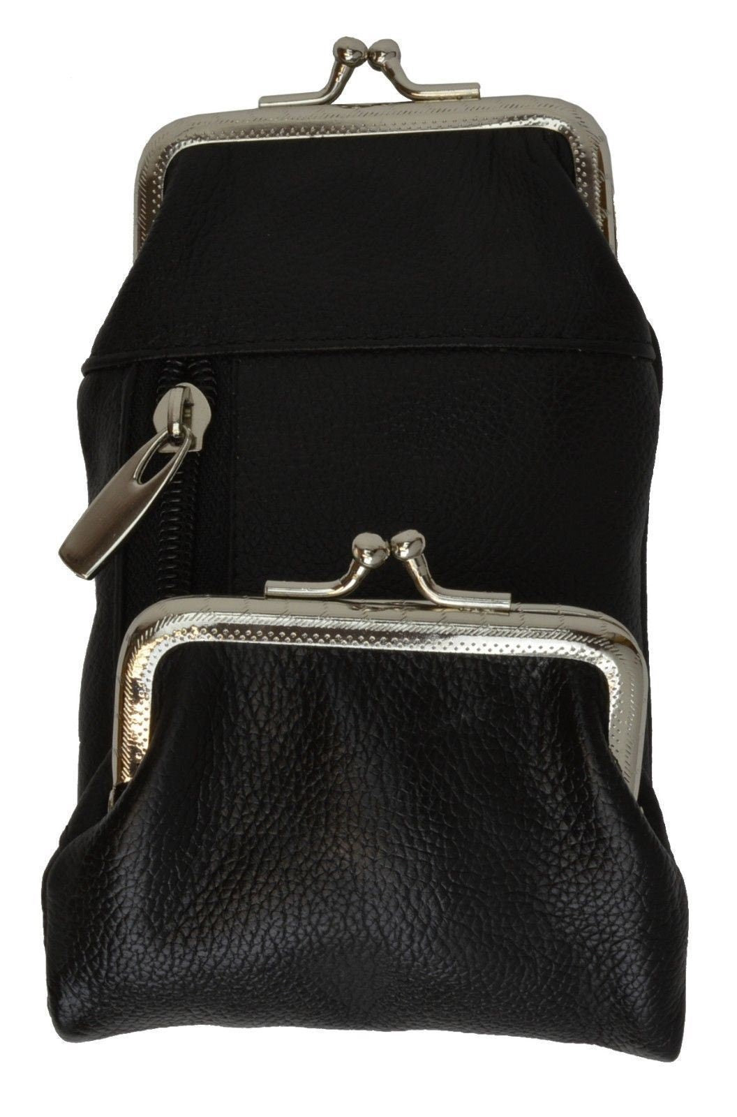 Genuine Leather Cigarette Pack Holder Pouch Smoke Carrying Case Coin Purse Wallet