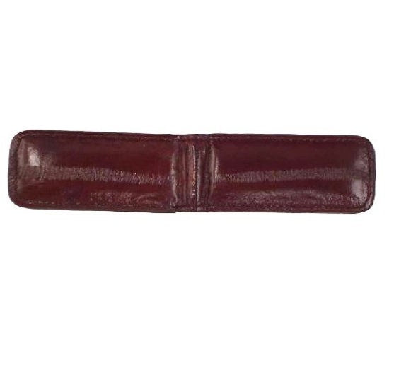Genuine Eel Skin Leather Men's Strong Magnetic Money Clip Money Holder