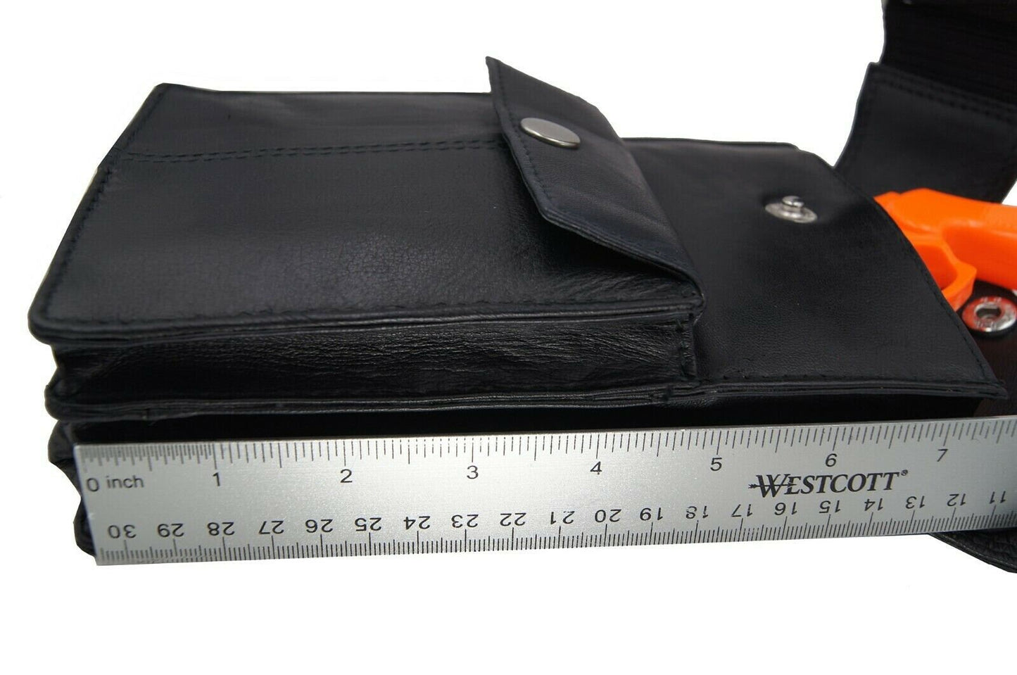 Handcrafted Leather Shoulder Men's Underarm Bag Hidden Pocket Holder