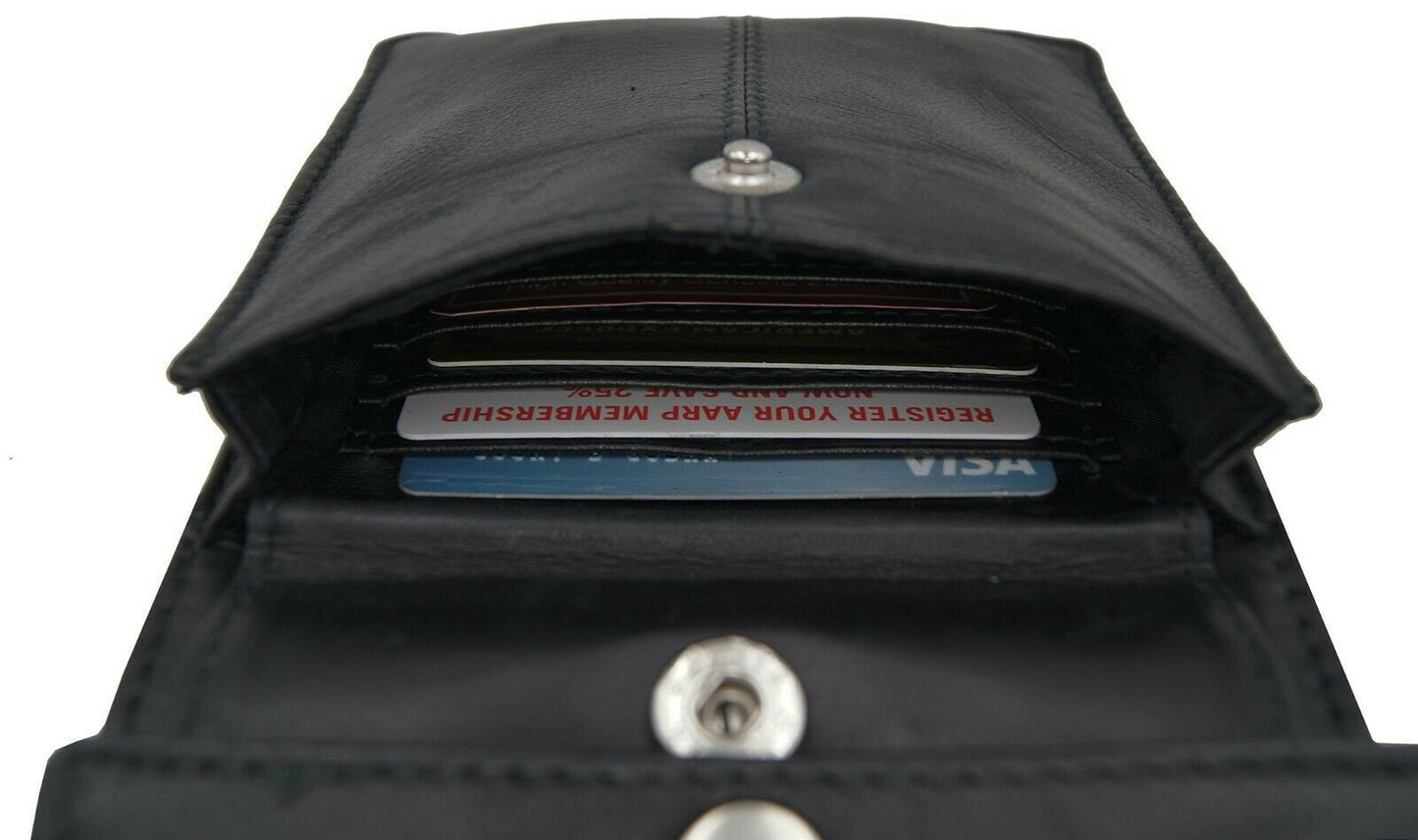 Handcrafted Leather Shoulder Men's Underarm Bag Hidden Pocket Holder