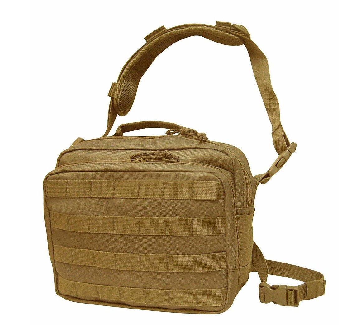 Nylon Pistol Concealment Shoulder Bag Gun Holster Shooter Square Briefcase CCW