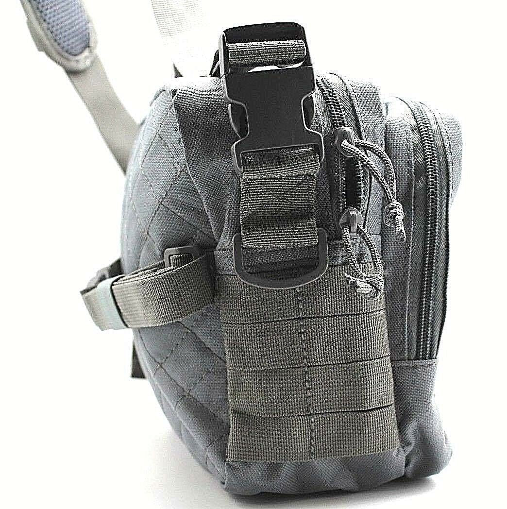Nylon Pistol Concealment Shoulder Bag Gun Holster Shooter Square Briefcase CCW