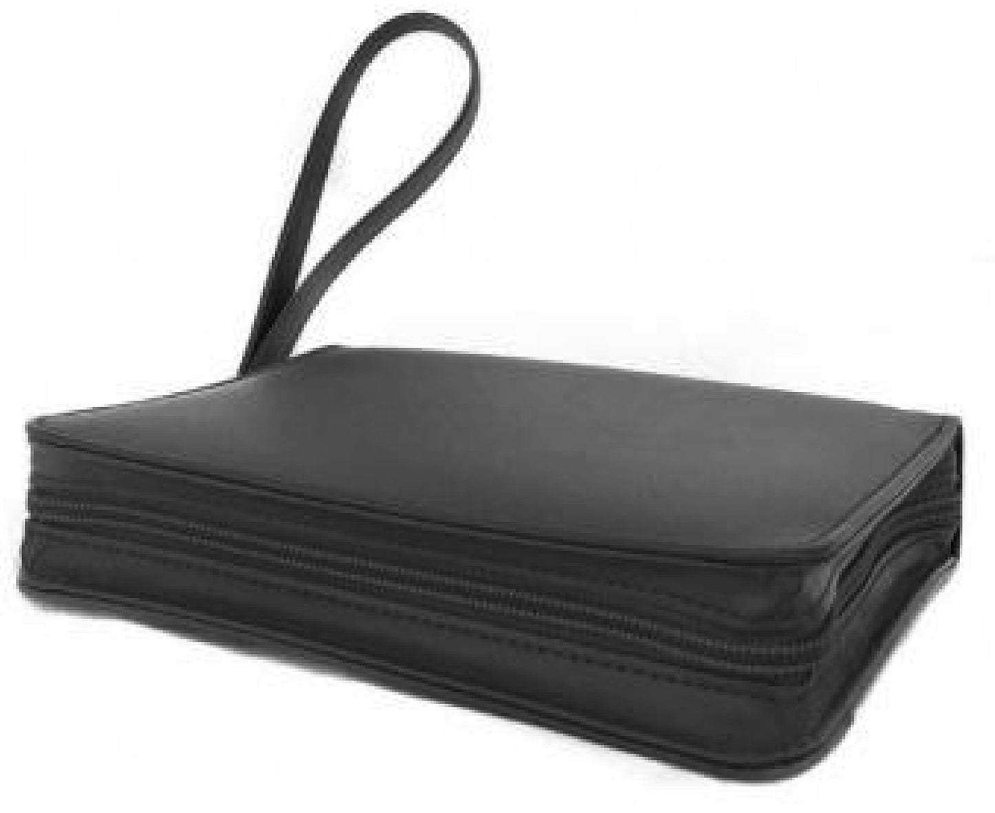 Handcrafted Premium Cowhide Leather Concealed Carry Handgun Pistol Concealment Organizer Cover Disguise CCW Case with Hand Strap