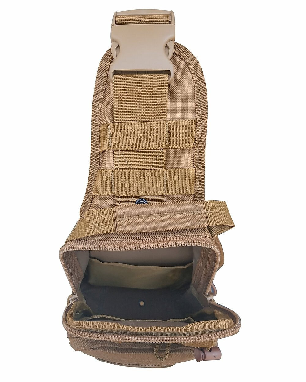 Nylon Tactical Conceal Carry Crossbody Pistol Gun Bag Multiple Compartments Adjustable Shoulder Strap CCW