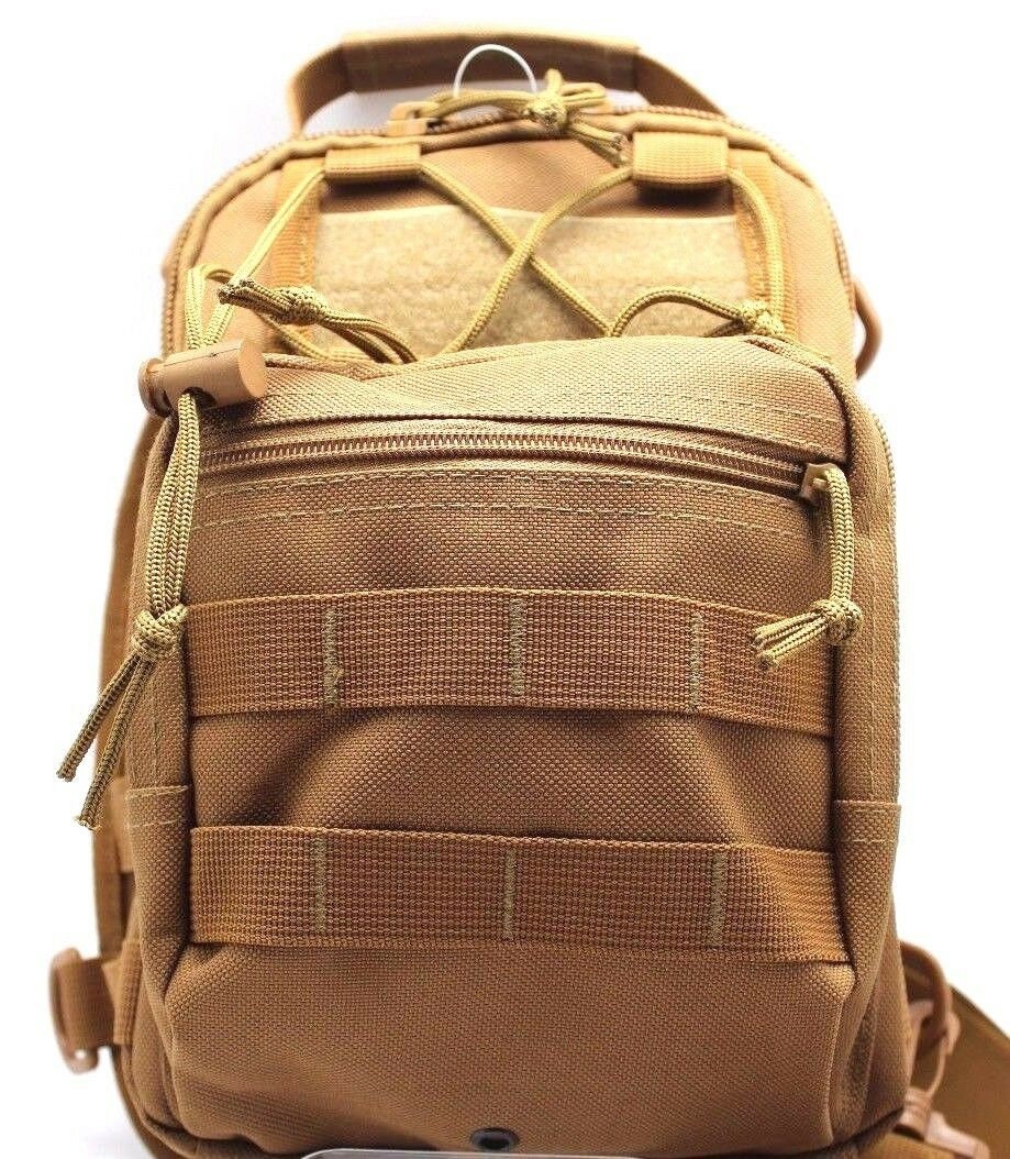 Nylon Tactical Conceal Carry Crossbody Pistol Gun Bag Multiple Compartments Adjustable Shoulder Strap CCW