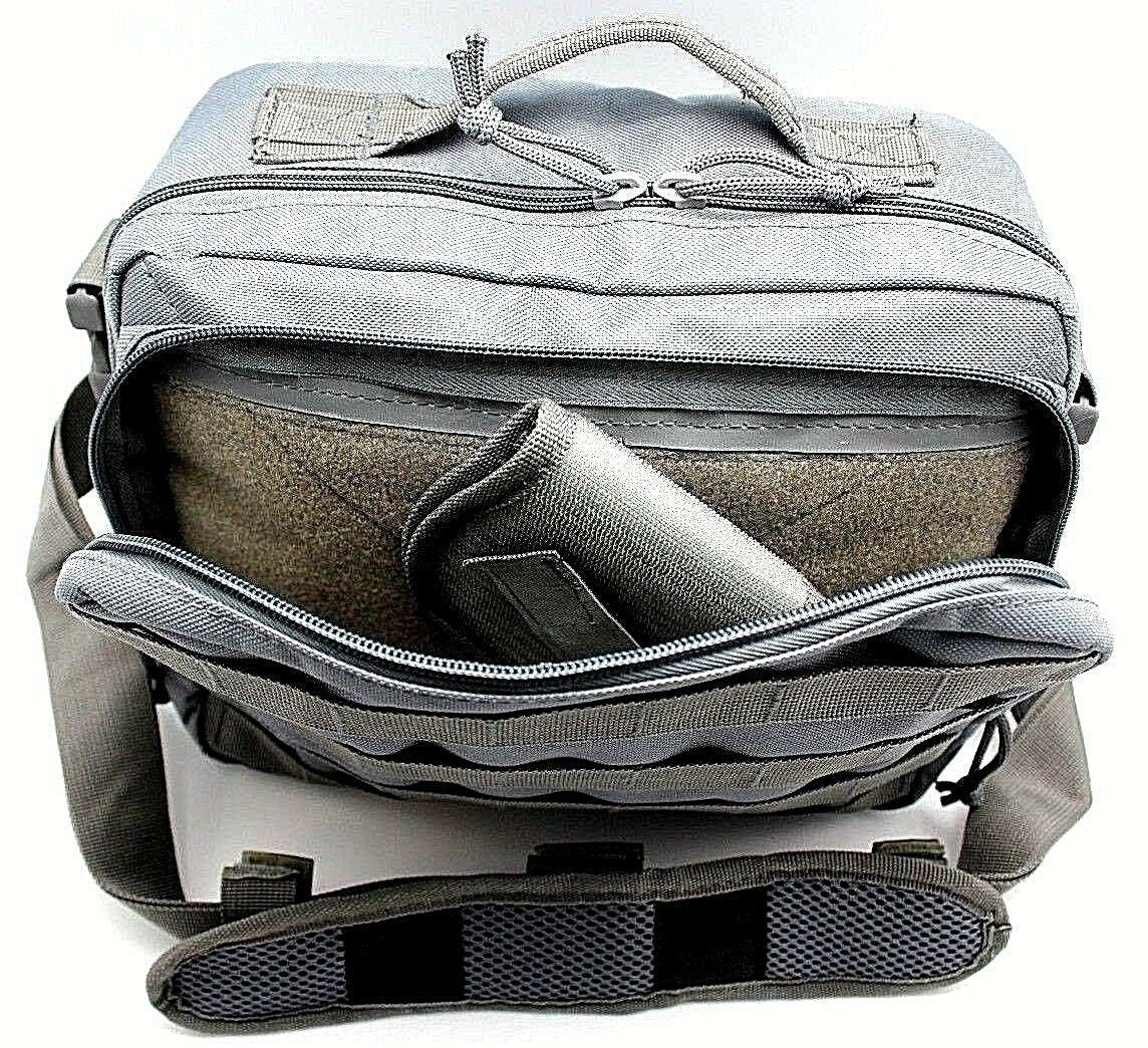 Nylon Pistol Concealment Shoulder Bag Gun Holster Shooter Square Briefcase CCW