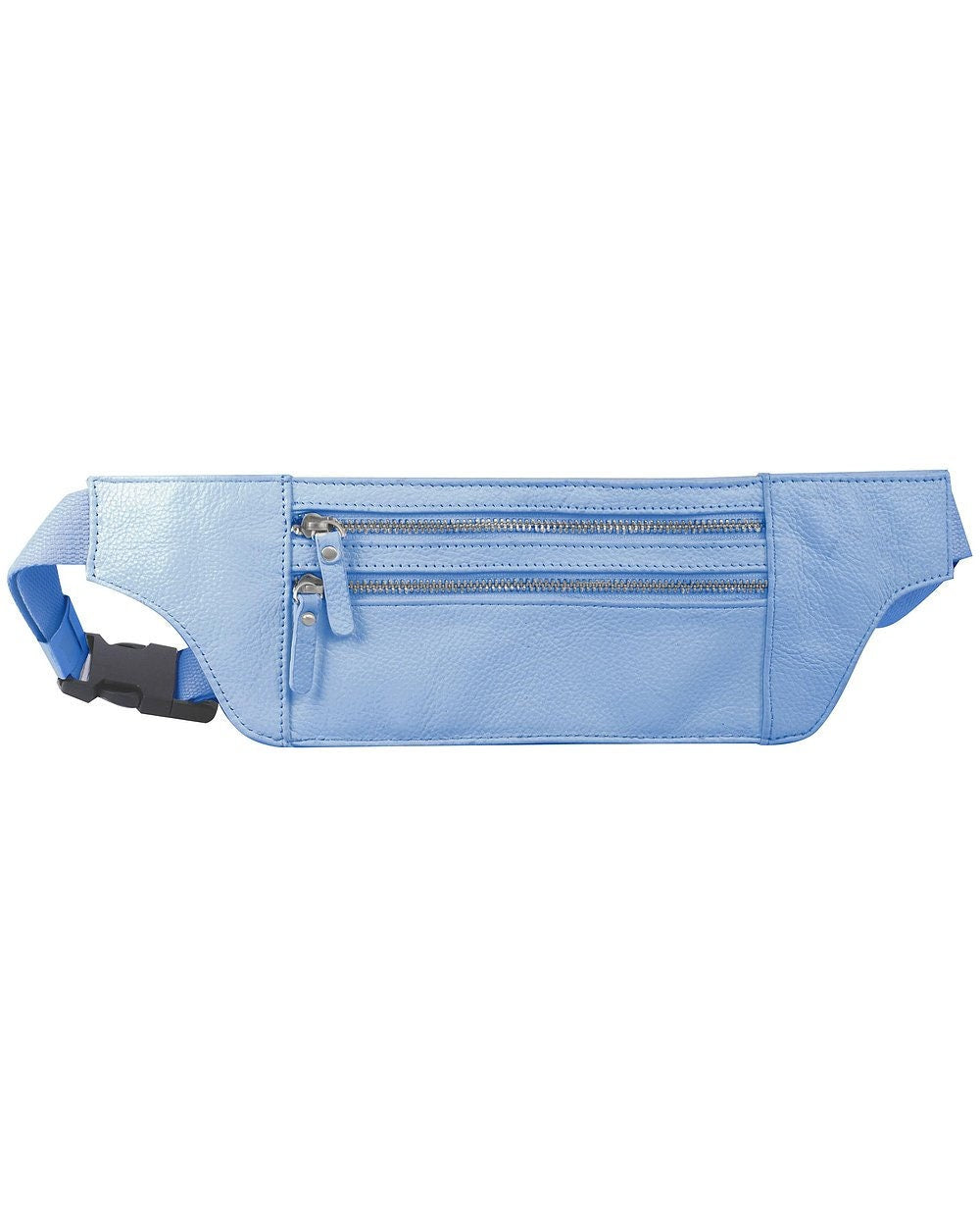 Premium Handcrafted Cowhide Leather Thin Waist Fanny Pack Joggers Travel Hip Shoulder Bag For Men Women