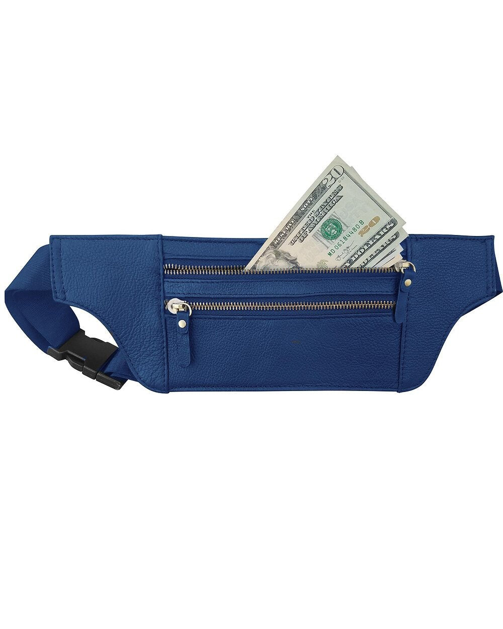 Premium Handcrafted Cowhide Leather Thin Waist Fanny Pack Joggers Travel Hip Shoulder Bag For Men Women