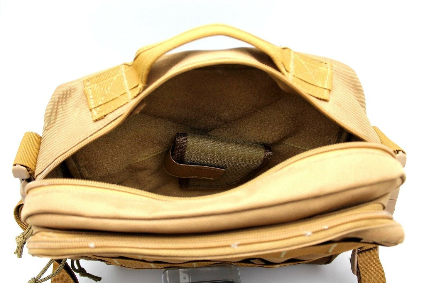 Nylon Pistol Concealment Shoulder Bag Gun Holster Shooter Square Briefcase CCW