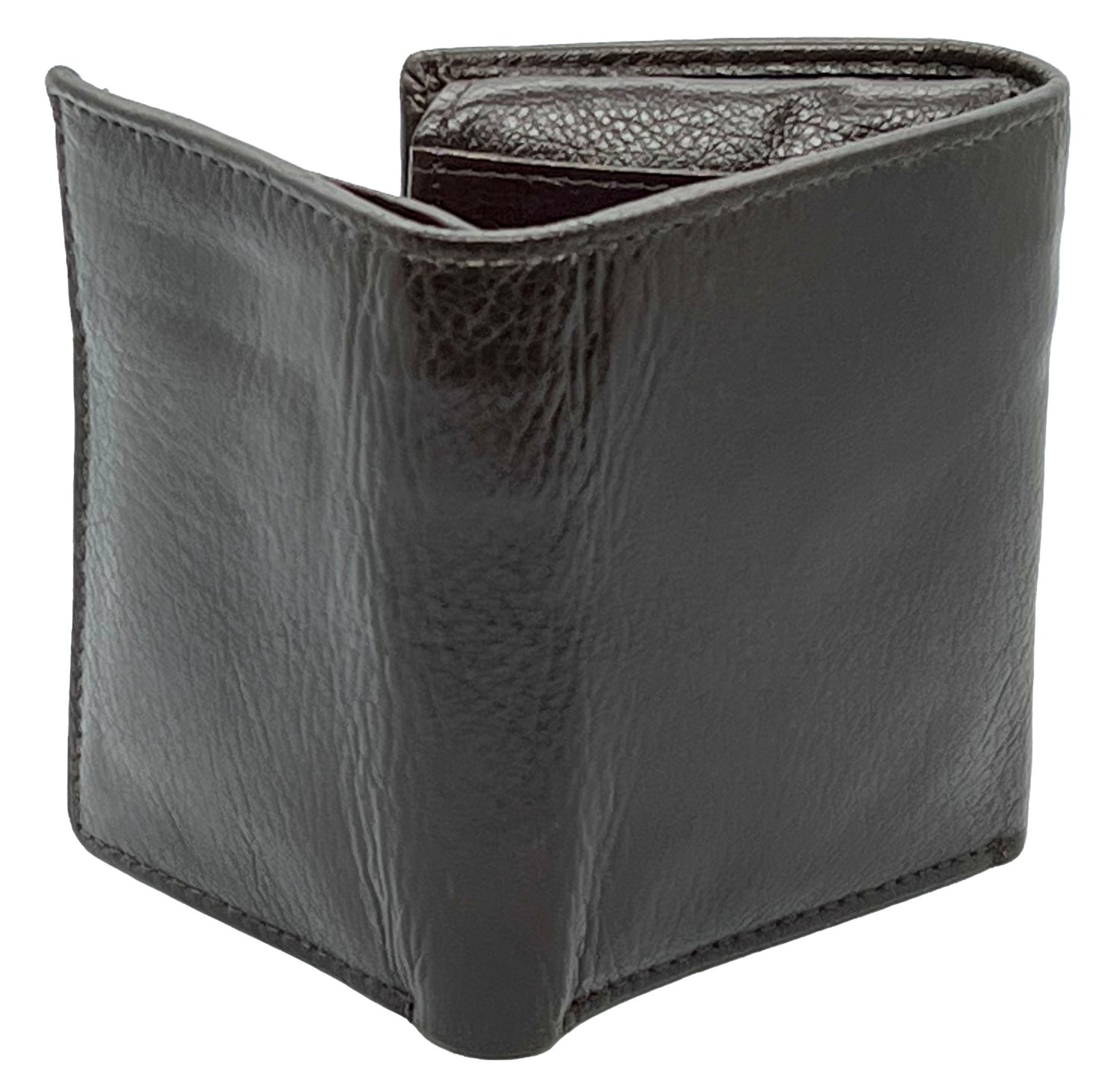 RFID Blocking  Premium Leather Credit Card, Business Card, ID Holder Trifold Wallet Flap Top