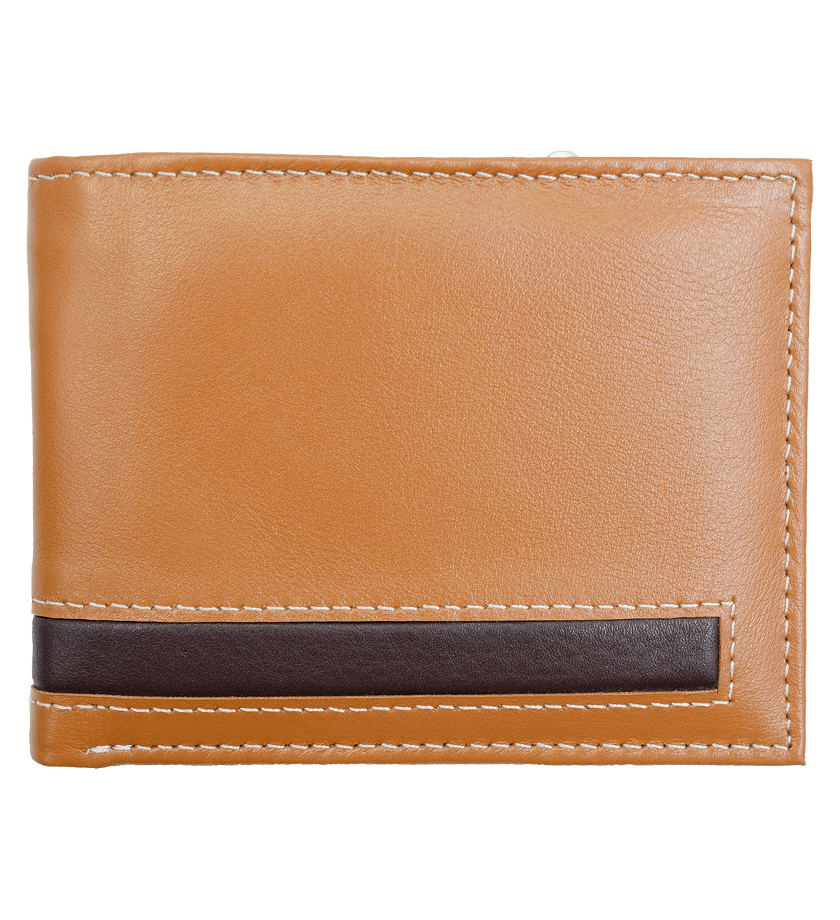 RFID Blocking Genuine Leather Men's Bifold Premium Wallet With Removable Handmade