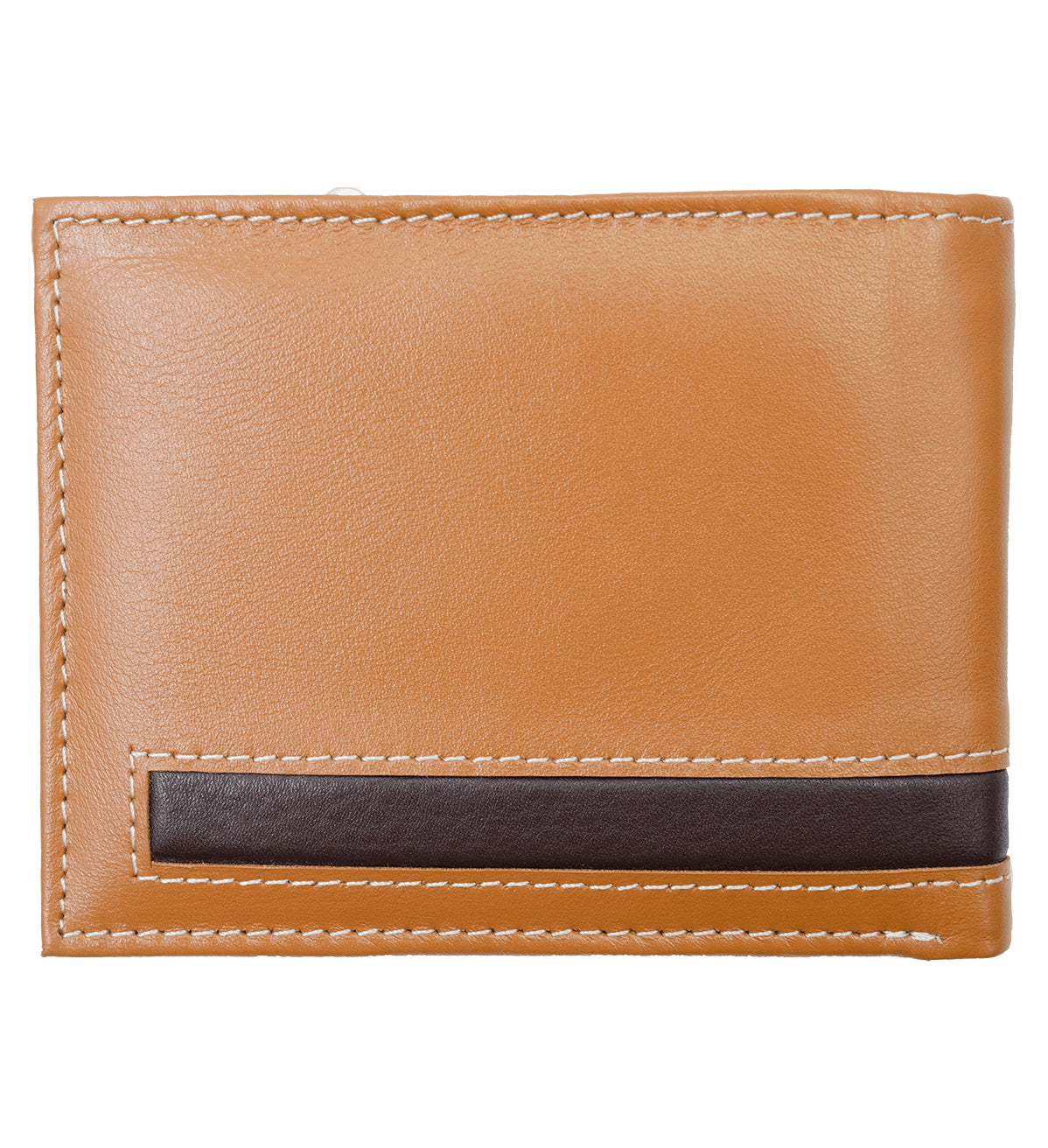 RFID Blocking Genuine Leather Men's Bifold Premium Wallet With Removable Handmade