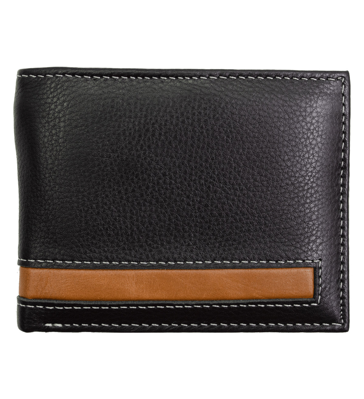 RFID Blocking Genuine Leather Men's Bifold Premium Wallet With Removable Handmade